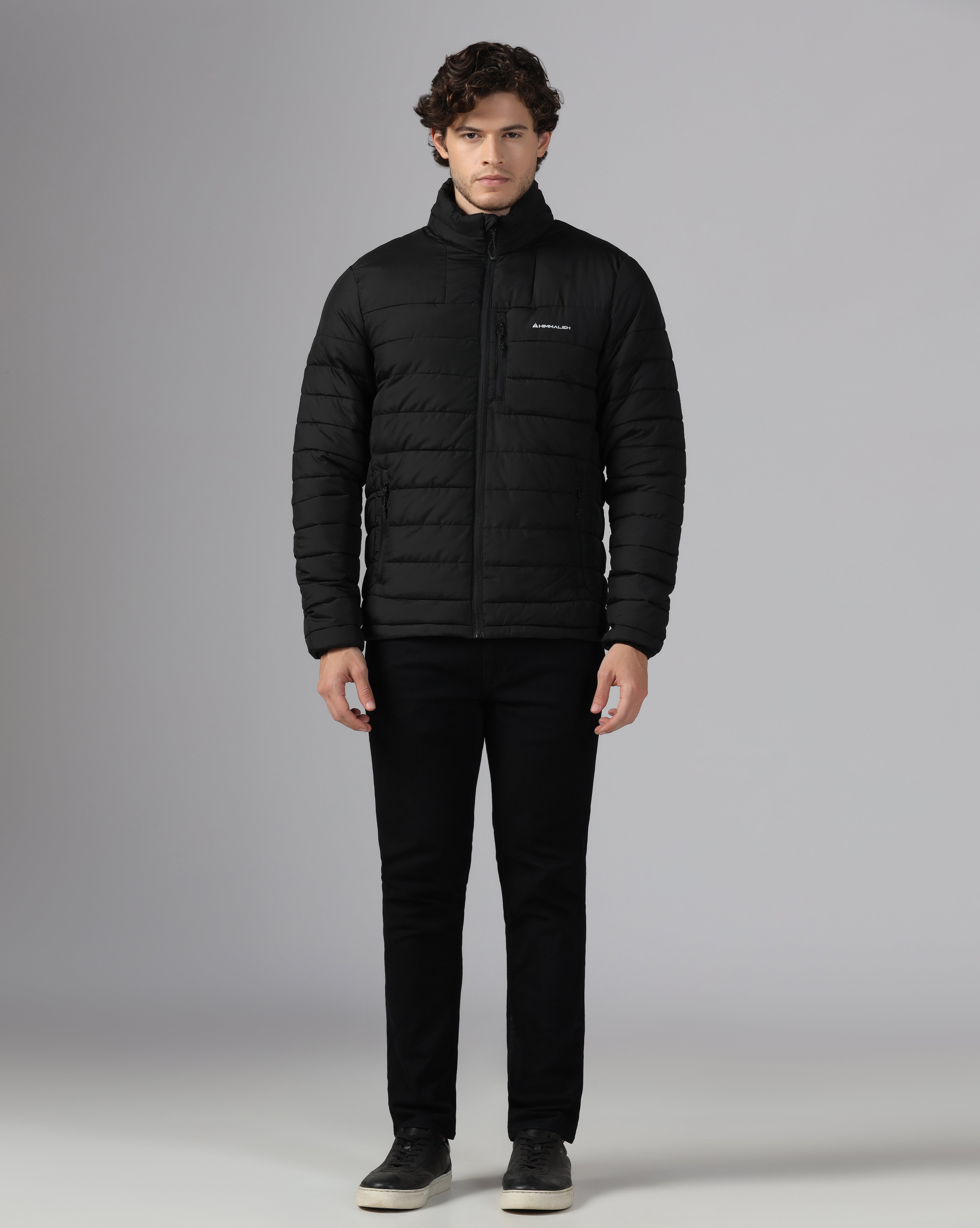 MENS AERON PUFFER JACKET Black