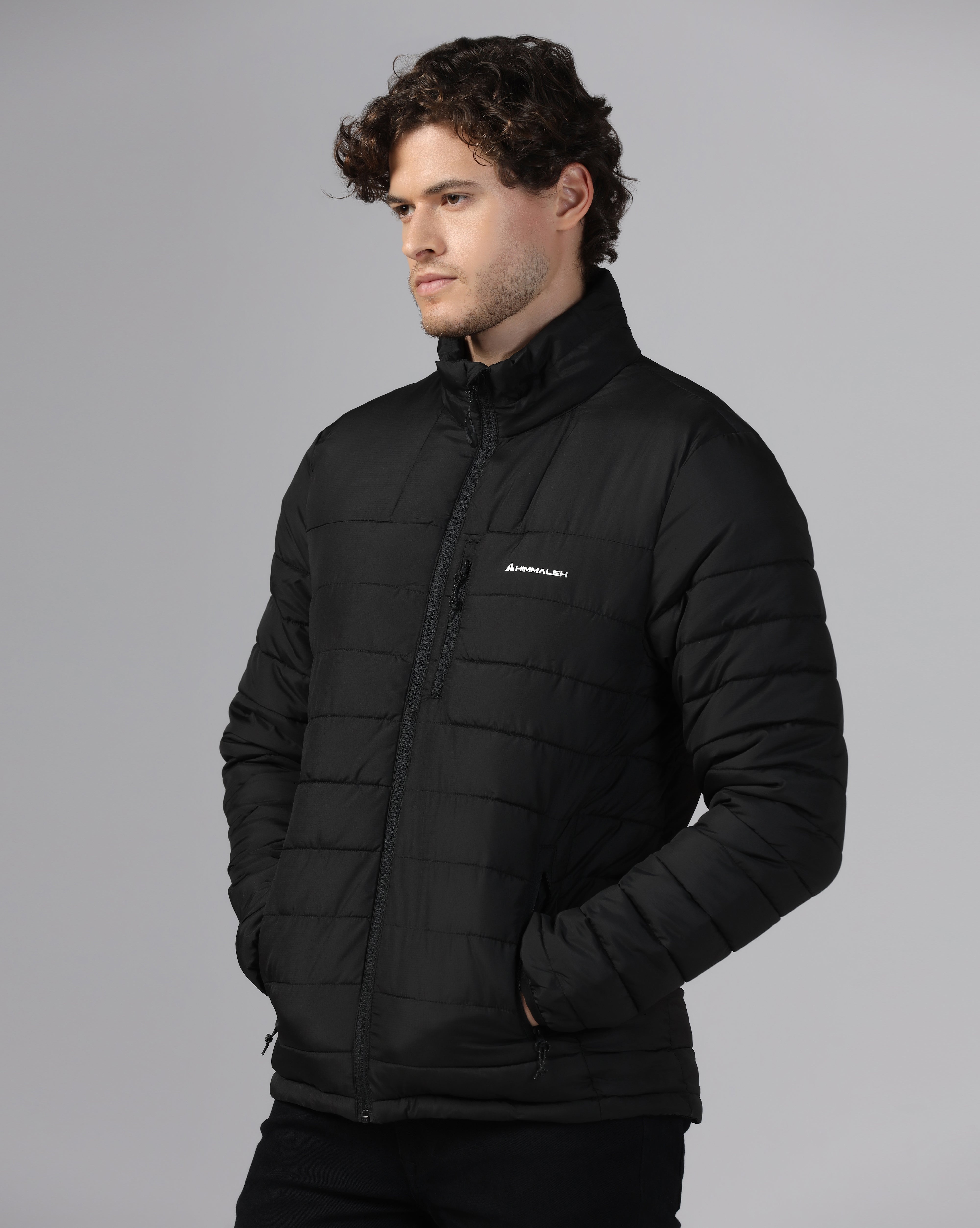MENS AERON PUFFER JACKET Black