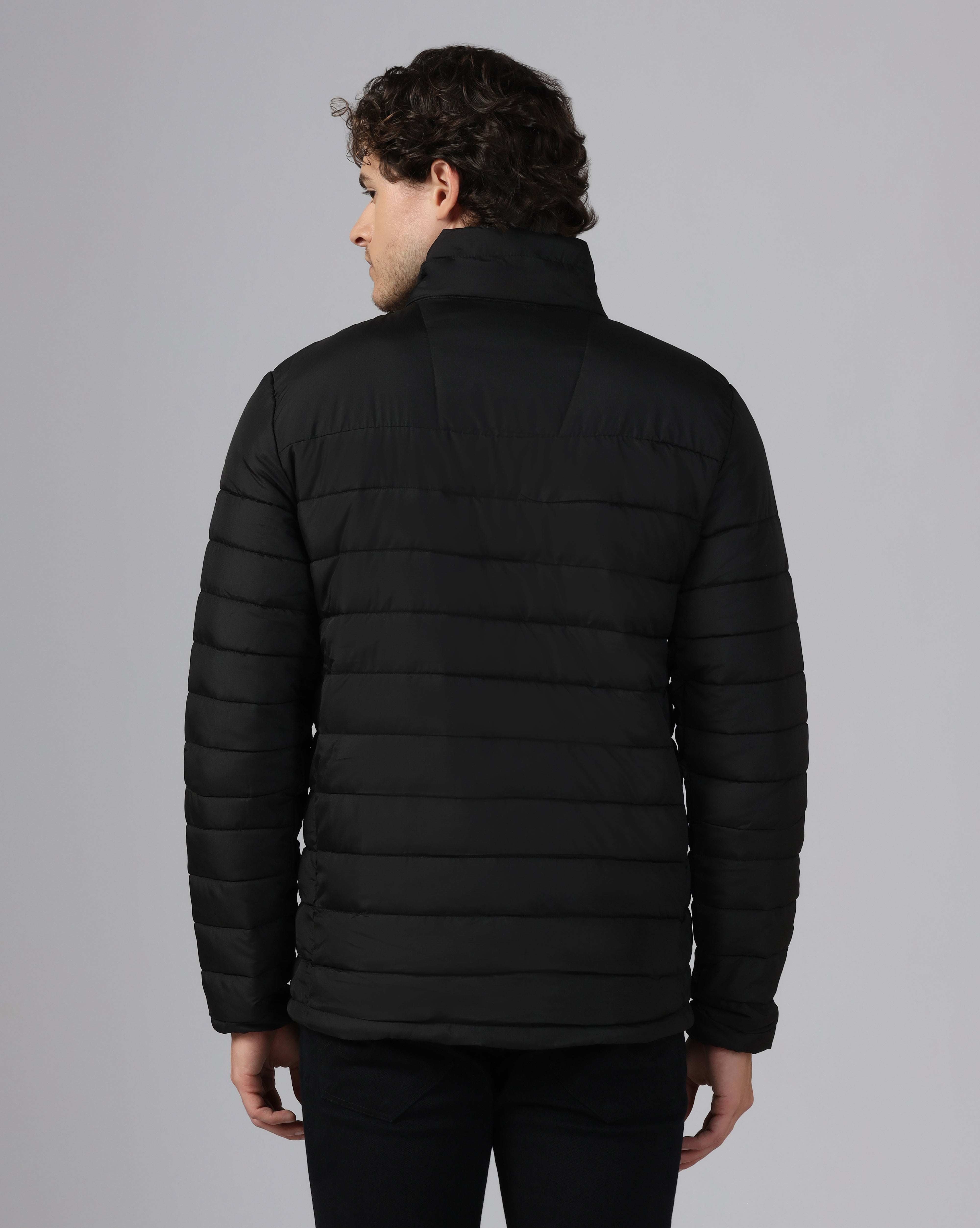MENS AERON PUFFER JACKET Black