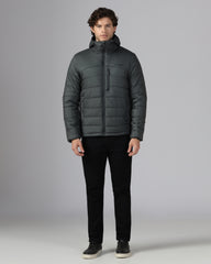 MENS STRYDE PUFFER HOODY JACKET Grey