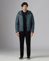 MENS STRYDE PUFFER HOODY JACKET Blue