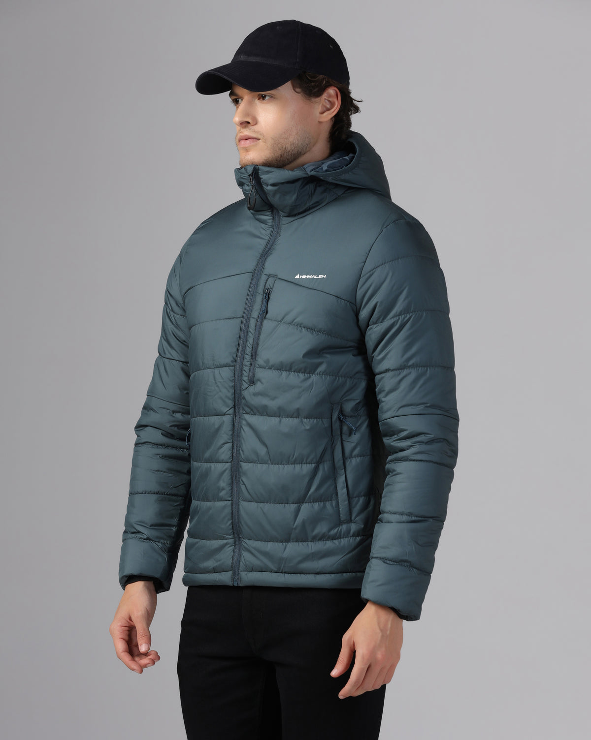 MENS STRYDE PUFFER HOODY JACKET Blue