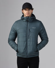 MENS STRYDE PUFFER HOODY JACKET Blue