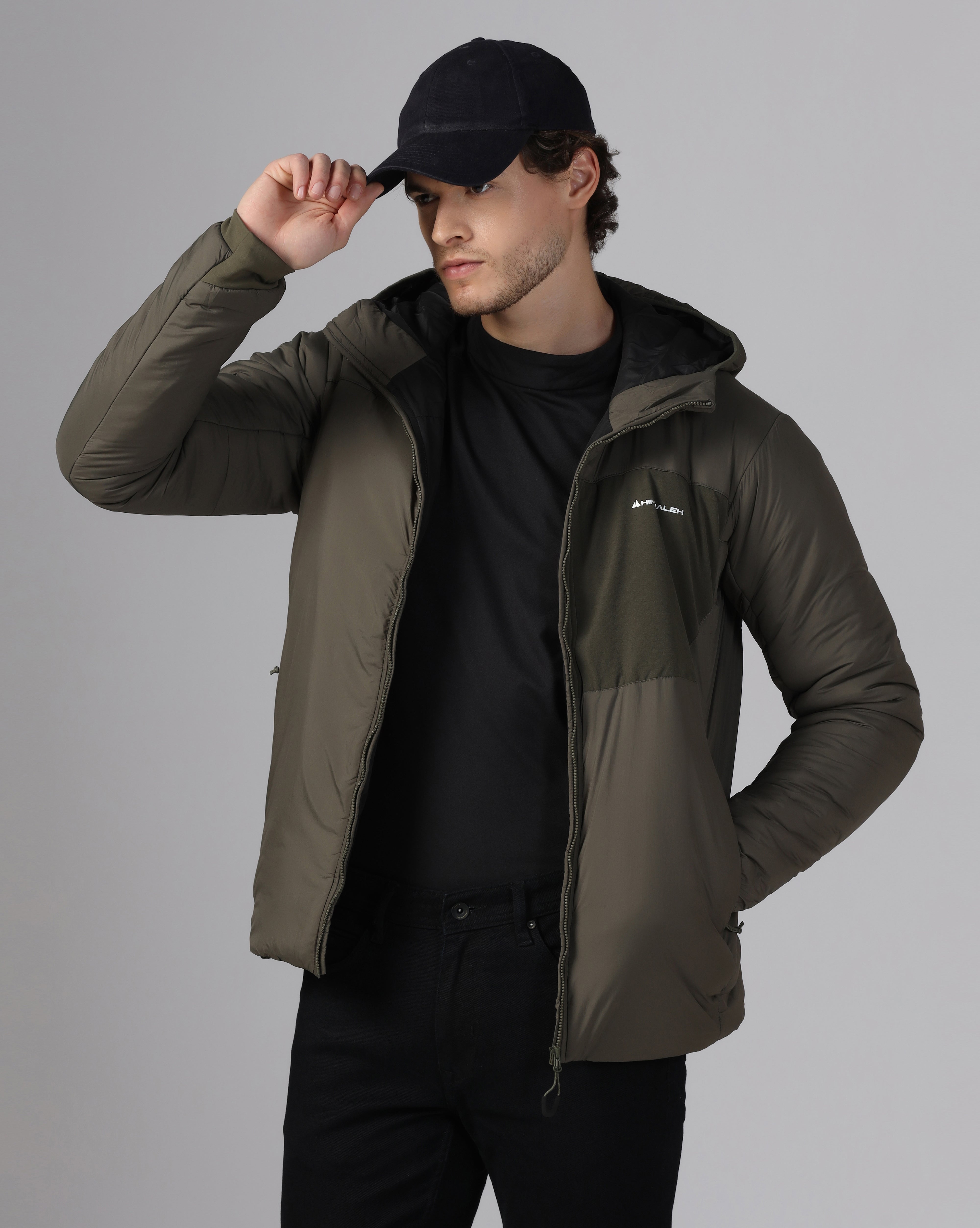 MENS PROTON LT HOODY JACKET Green