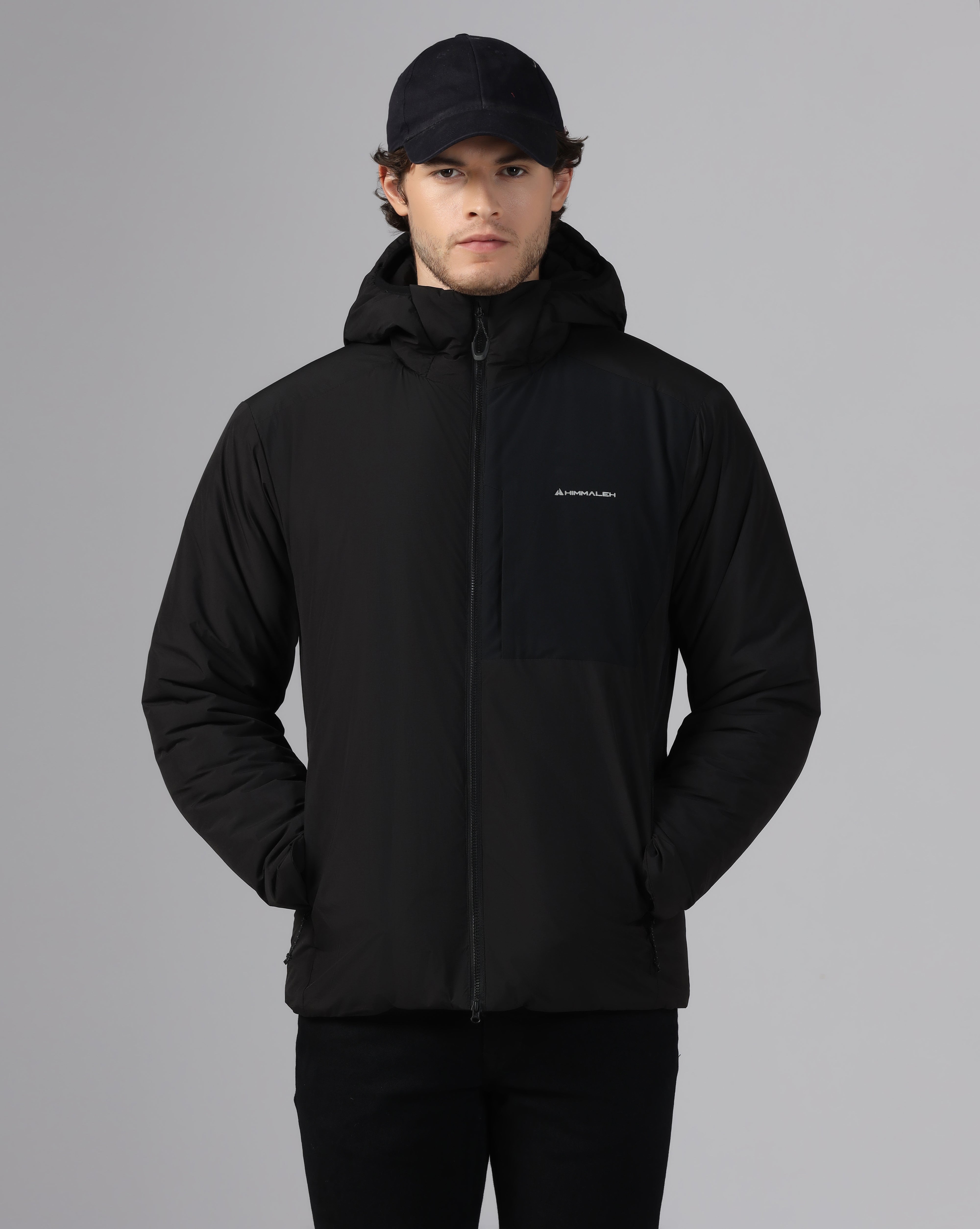 MENS HELIOS LT HOODY JACKET Black