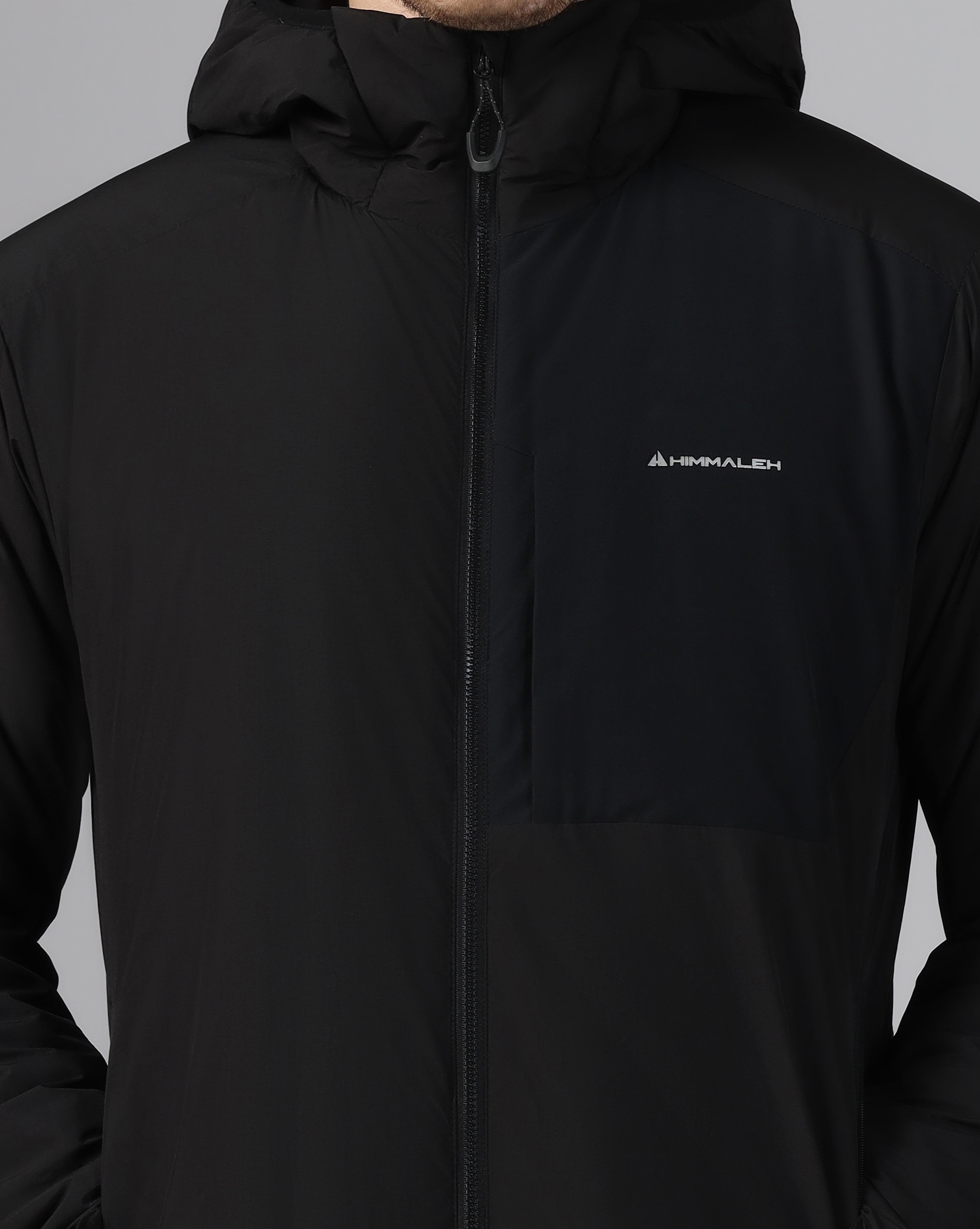 MENS HELIOS LT HOODY JACKET Black