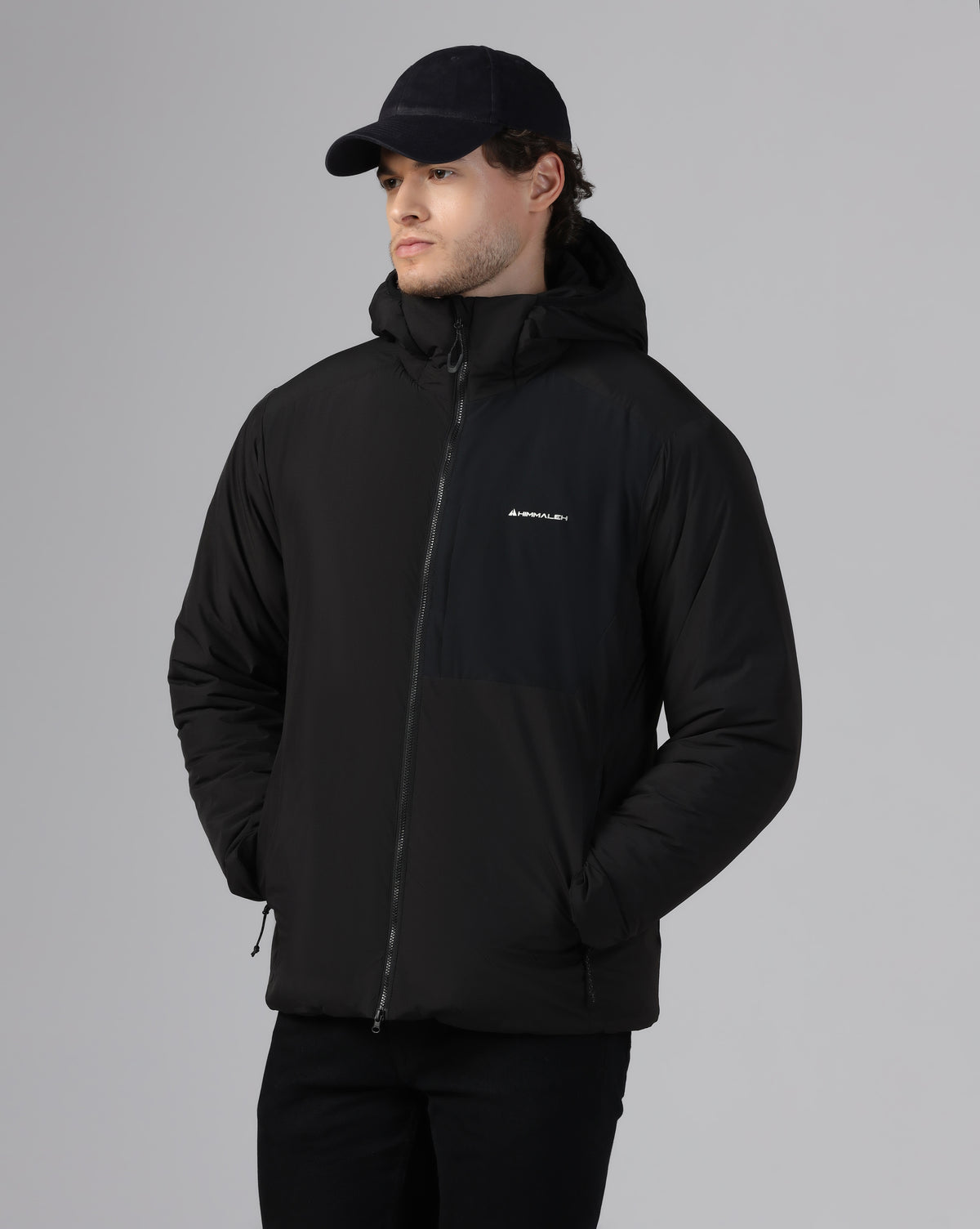 MENS HELIOS LT HOODY JACKET Black