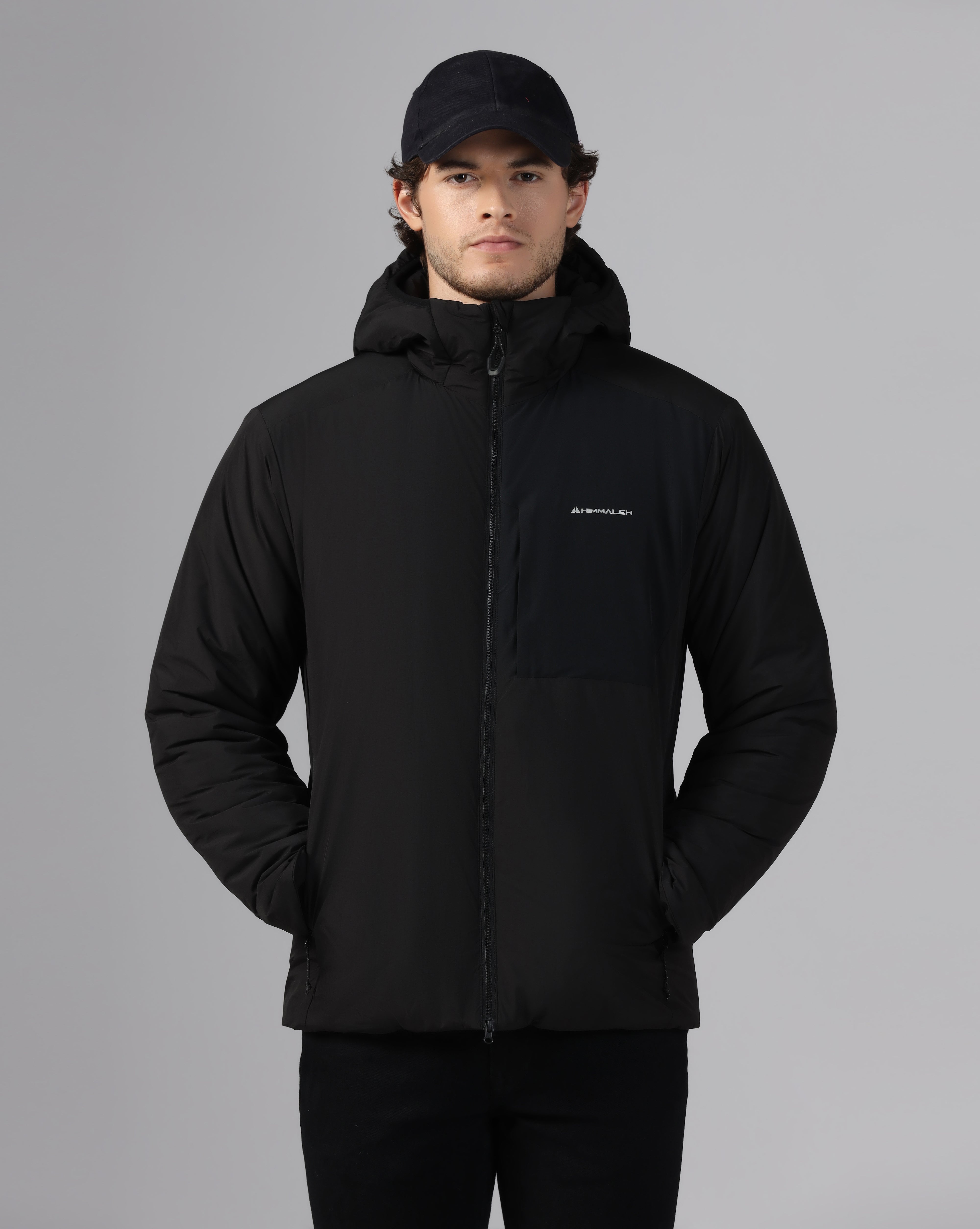 MENS HELIOS LT HOODY JACKET Black