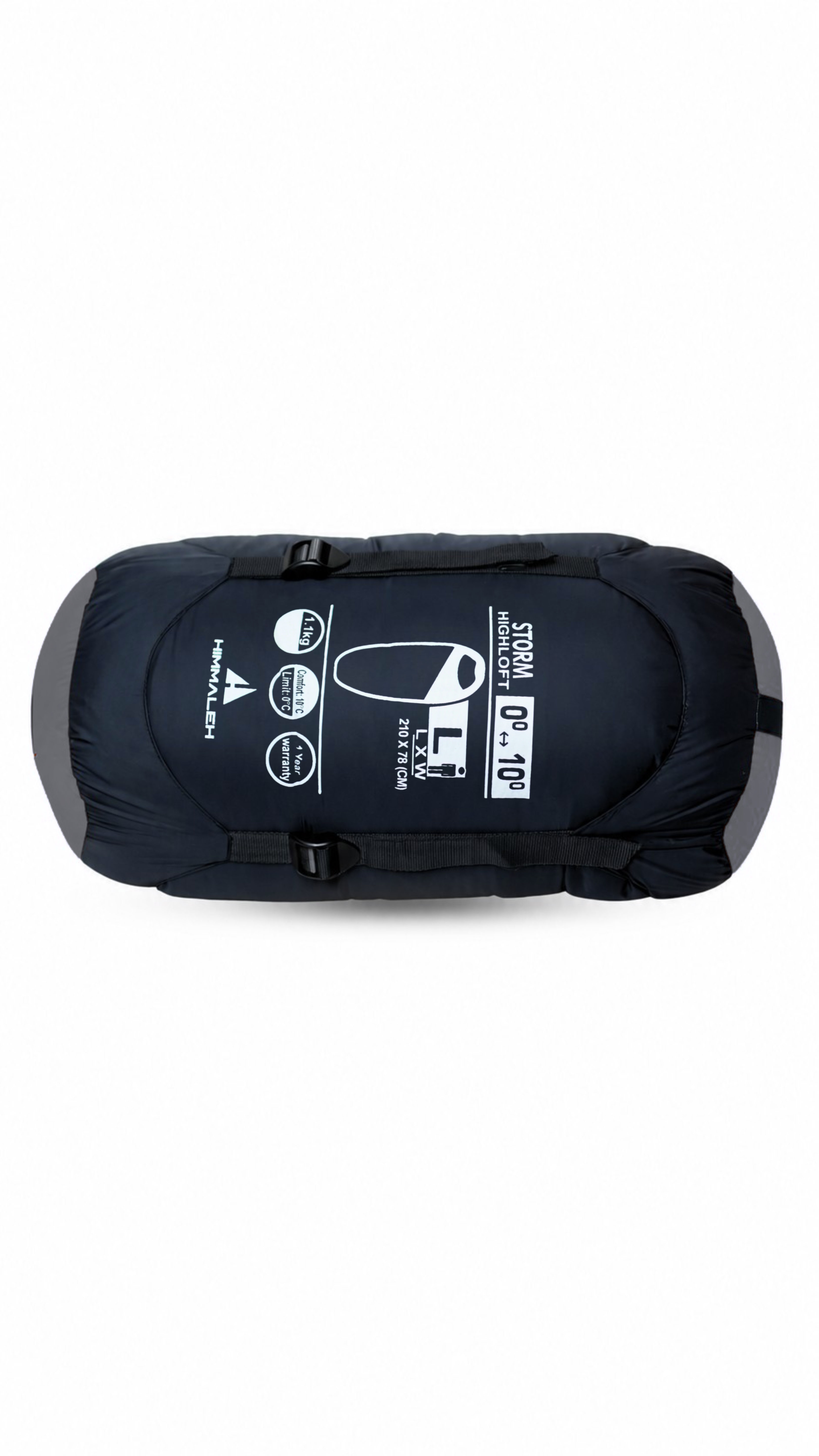 STORM 10°C SLEEPING BAG (Grey)