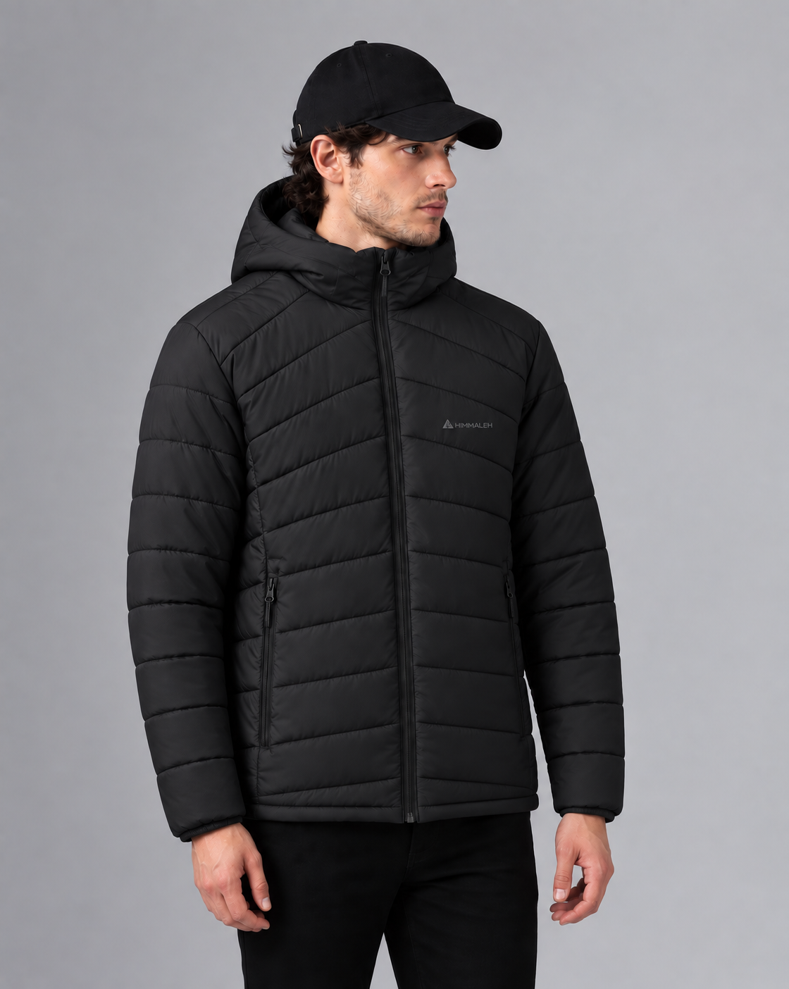 MENS ALPINE RIPSTOP PUFFER JACKET HOODY