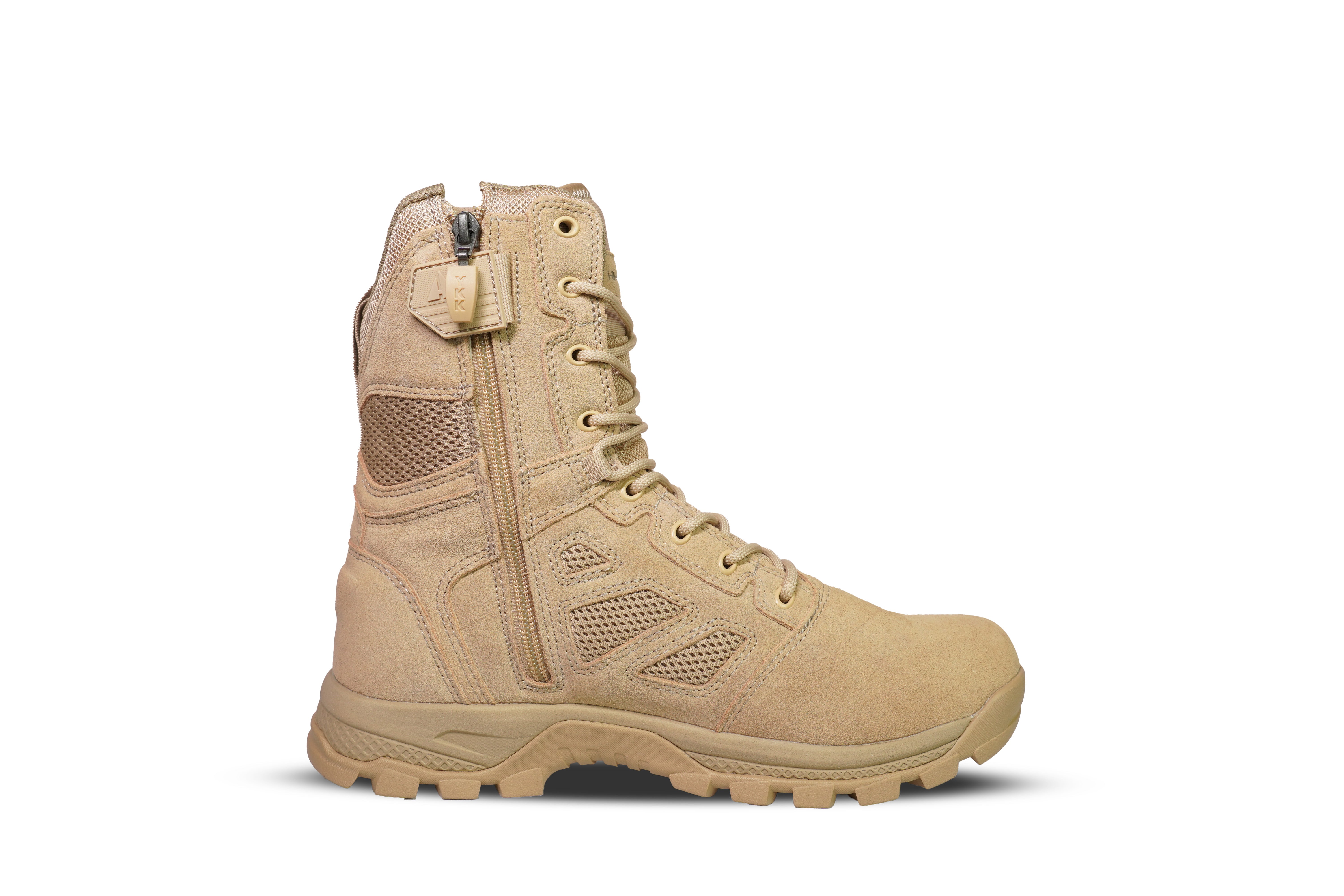 RAPTOR Lightweight Military & Law Enforcement Tactical Boots with Side Zipper